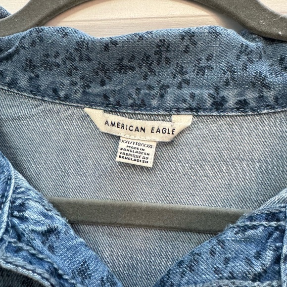 Shorts jean jumpsuit (American Eagle) - Picture 4 of 4